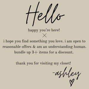 welcome to my closet! filled w all new or gently used items